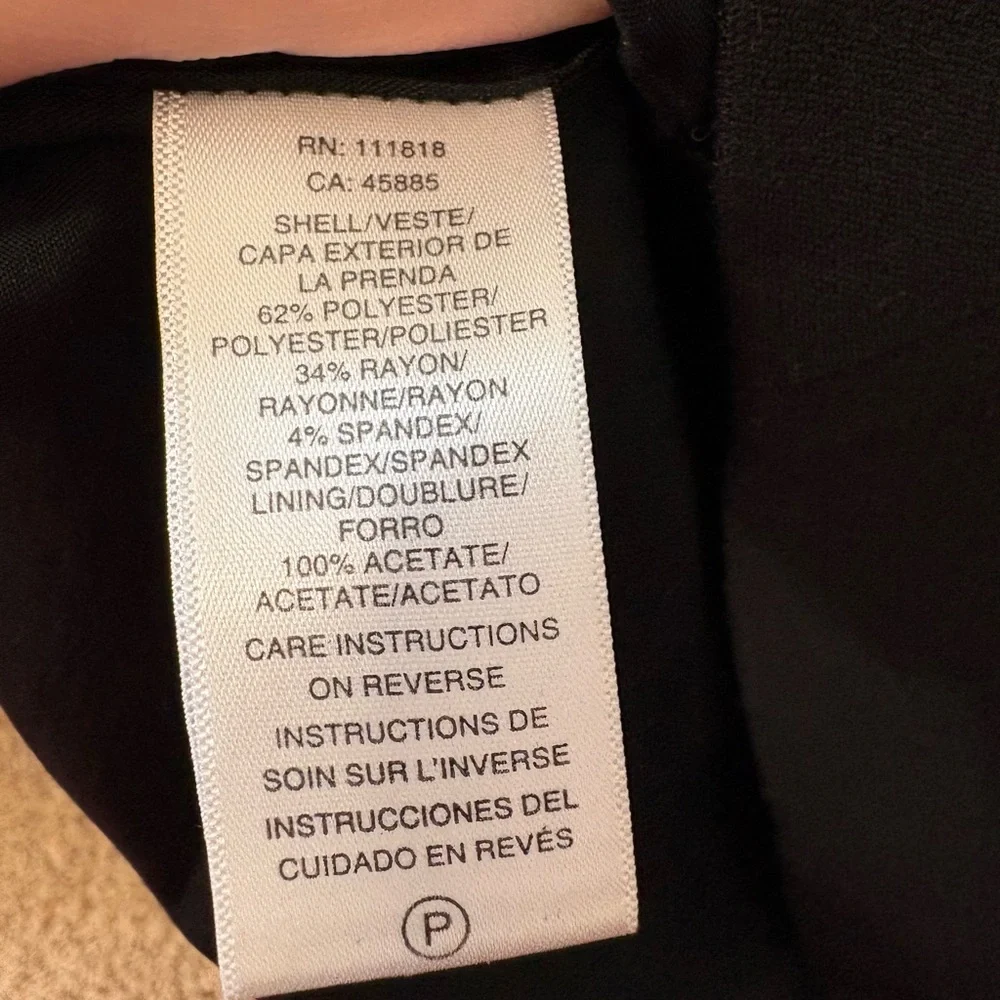 Michael Kors Black Button Up Dress Womens size 4